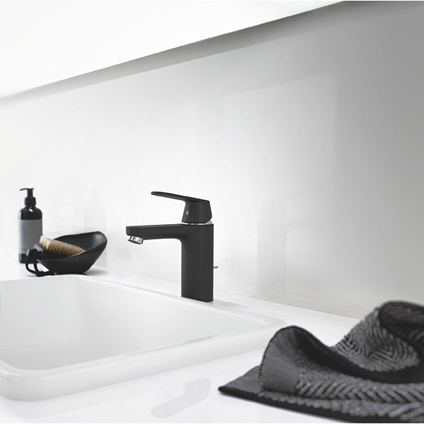 Baterie lavoar GROHE EuroSmart 23325KW0, marimea M, metal, negru