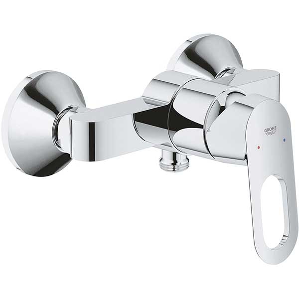 Baterie dus GROHE BauLoop 23340000, metal, crom