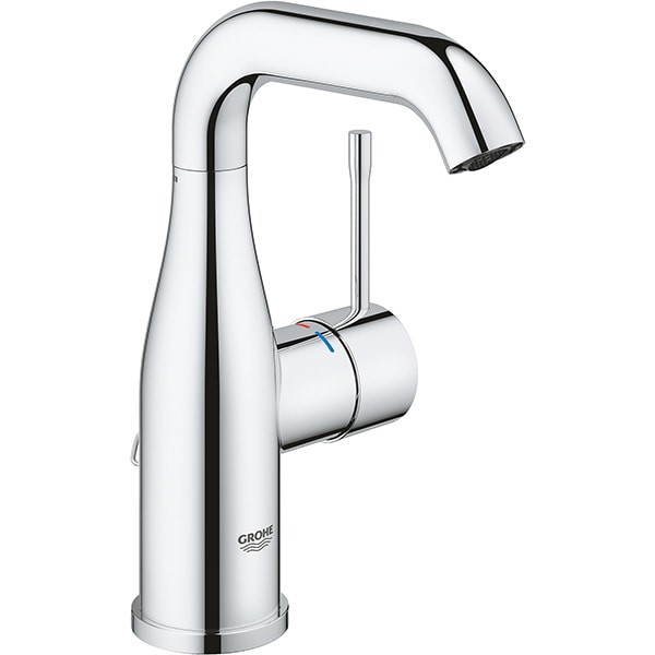 Baterie lavoar GROHE Essence 23480001, marimea M, alama, argintiu
