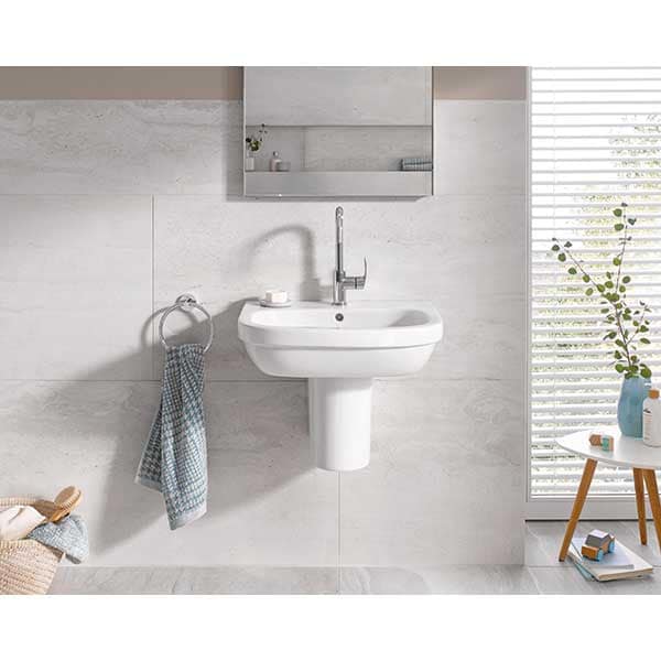 Baterie lavoar GROHE EuroSmart 23537002, marimea L, metal, crom