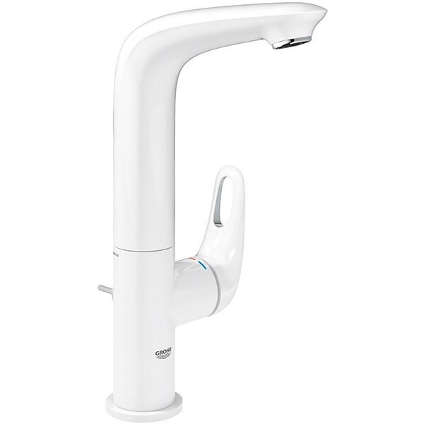 Baterie lavoar GROHE Eurostyle 23569LS3, metal, alb