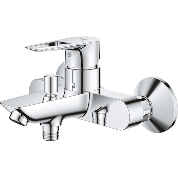 Baterie cada-dus GROHE Bauloop 23602001, alama, argintiu