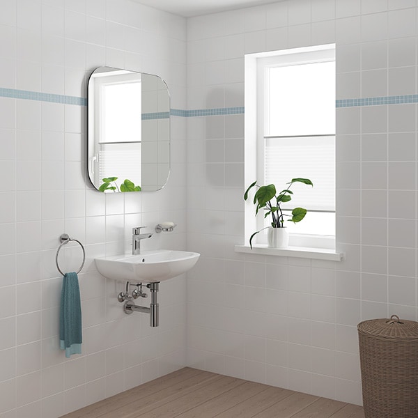 Baterie lavoar GROHE Bauloop 23762001, marimea M, alama, argintiu