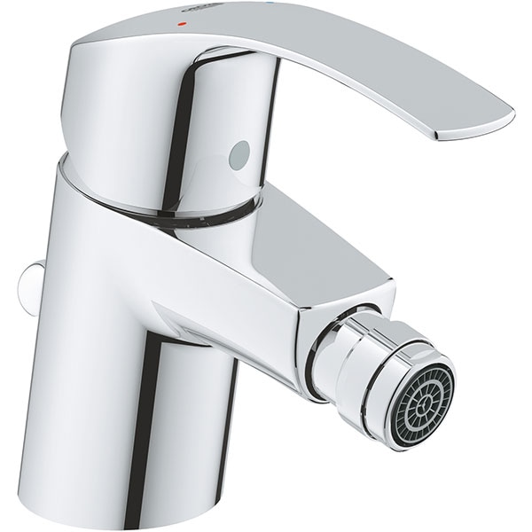 Baterie bideu GROHE Eurosmart 23789002, metal, argintiu