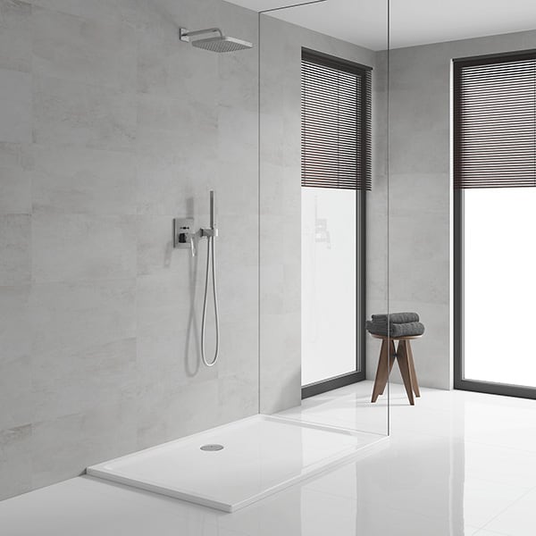 Sistem dus GROHE Eurocube Perfect 25239000, 1 functie, crom