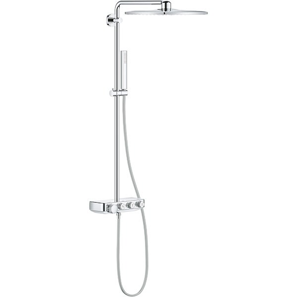 Sistem dus GROHE Euphoria Smartcontrol 310 Cube Duo 26508000, termostat, 1 functie, crom