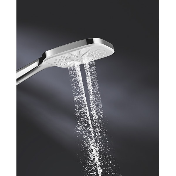 Para dus GROHE Vitalio SmartActive 130 Cube 26595000, 3 functii, crom
