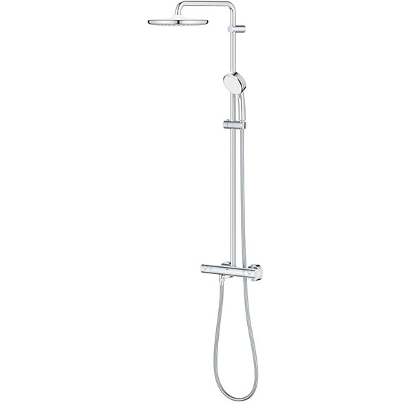Sistem dus GROHE Tempesta Cosmopolitan 250 26670000, termostat, 2 functii, crom