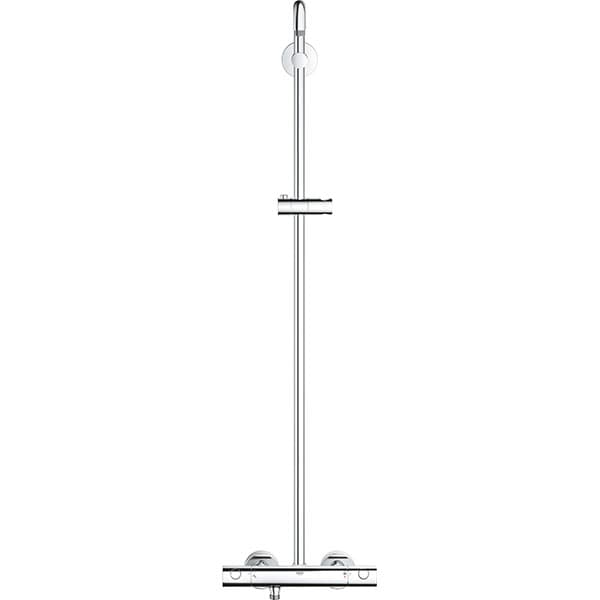 Sistem dus GROHE Euphoria 180 27296001, termostat, 3 functii, argintiu
