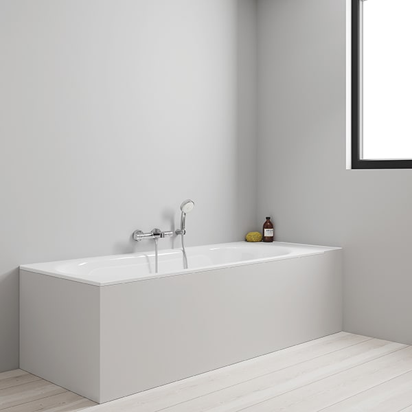 Set dus para GROHE Tempesta Cosmopolitan 100 27588002, 3 functii, argintiu
