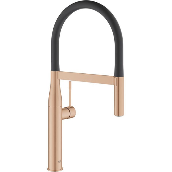 Baterie bucatarie GROHE Essence 30294DL0, Tip C, metal, bronz mat