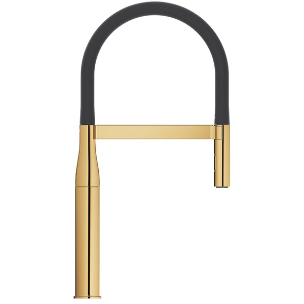 Baterie bucatarie GROHE Essence 30294GL0, metal, auriu-negru