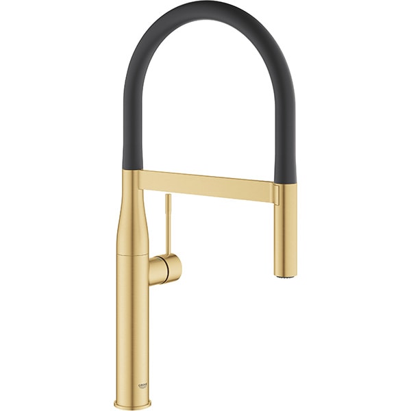 Baterie bucatarie GROHE Essence 30294GN0, Tip C, metal, auriu