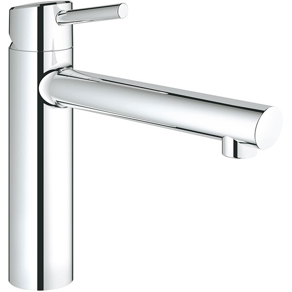 Baterie bucatarie GROHE Concetto 31128001, metal, argintiu