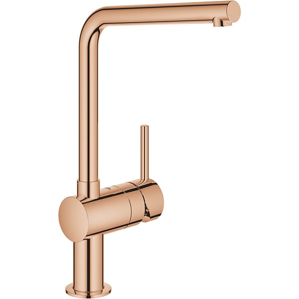Baterie bucatarie GROHE Minta 31375DA0, metal, Warm Sunset