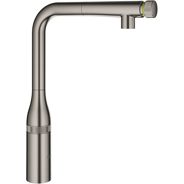 Baterie bucatarie GROHE Essence Smartcontrol 31615AL0, dus extractibil, metal, grafit
