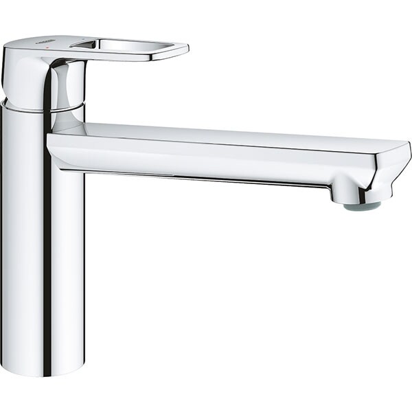 Baterie bucatarie GROHE Bauloop 31706000, metal, argintiu