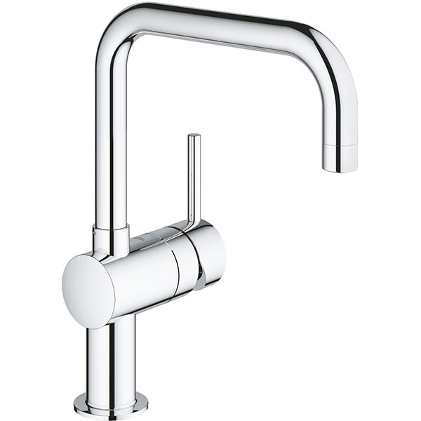 Baterie bucatarie GROHE Minta 32488000, metal, argintiu