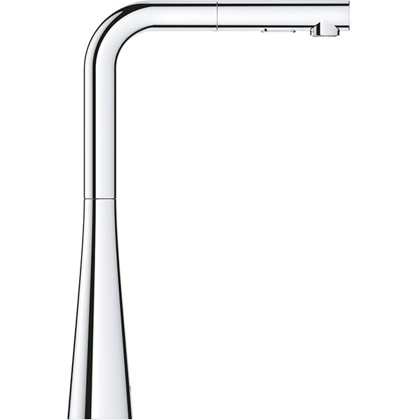 Baterie bucatarie GROHE Zedra 32553002, metal, argintiu