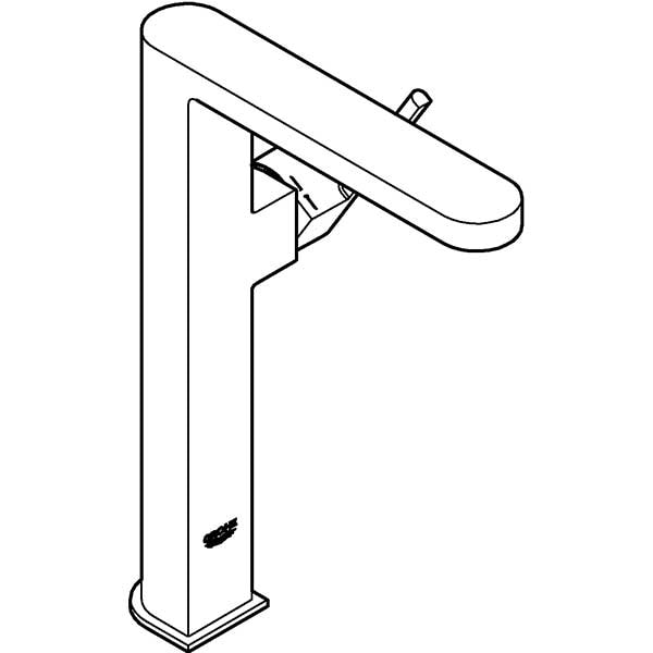 Baterie lavoar GROHE Plus 32618003, marimea XL, metal, crom
