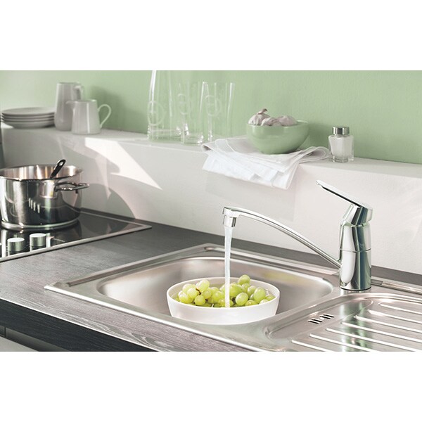 Baterie bucatarie GROHE Eurosmart Cosmo 32842000, metal, argintiu