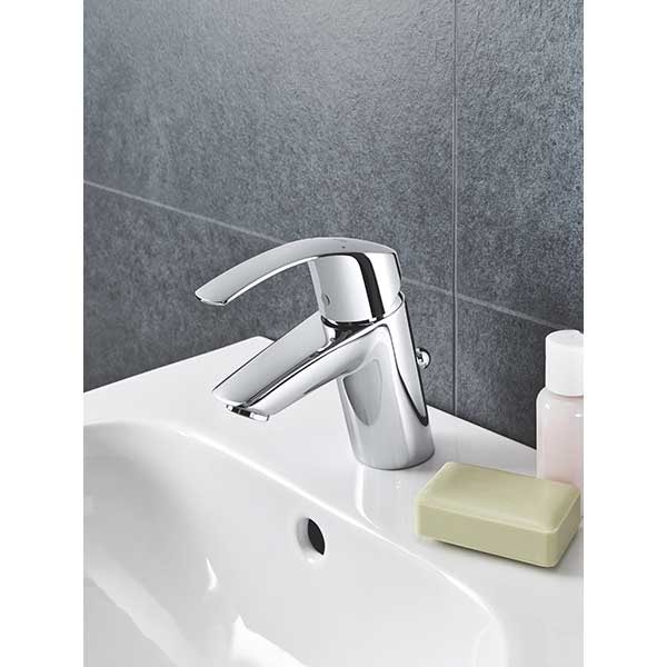 Baterie lavoar GROHE EuroSmart 33265002, marimea S, metal, crom