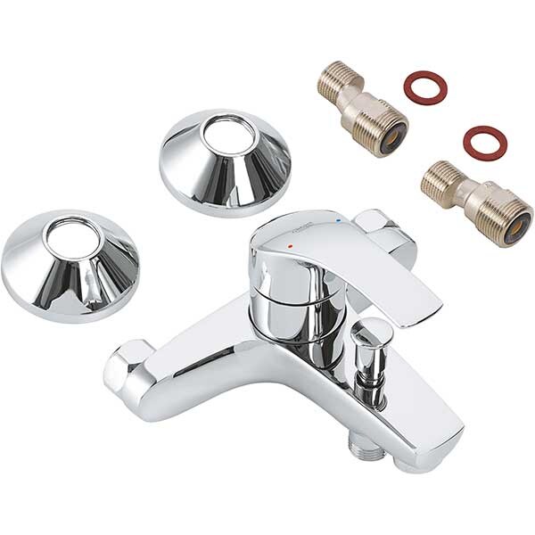 Baterie cada-dus GROHE EuroSmart 33300002, metal, crom