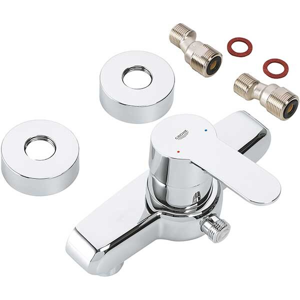 Baterie dus GROHE EuroStyle Cosmopolitan 33590002, metal, crom
