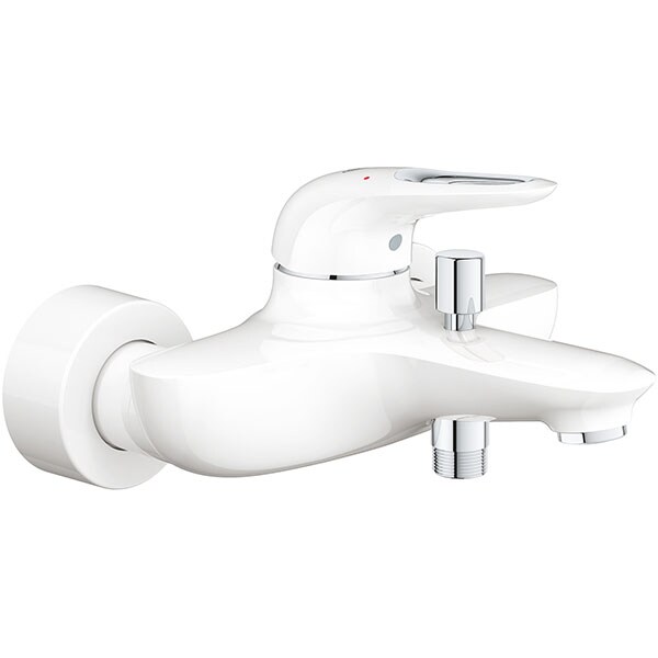 Baterie cada-dus GROHE Eurostyle 33591LS3, metal, alb