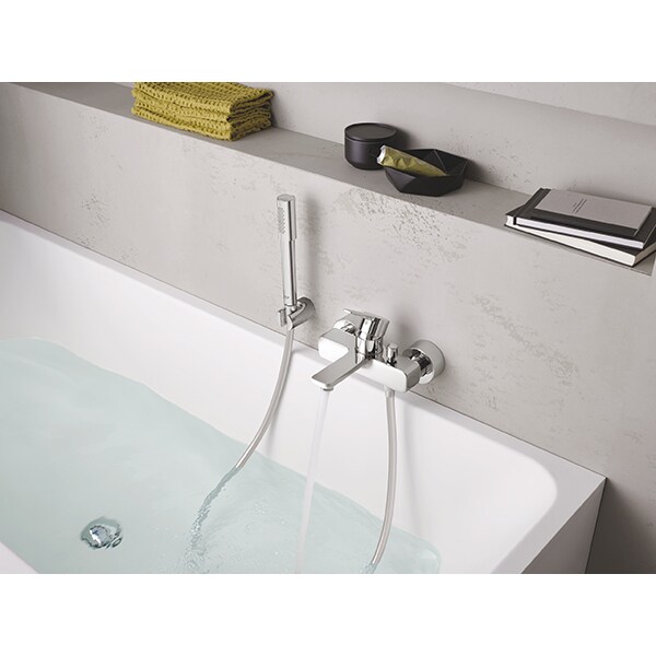 Set baterie de dus GROHE Lineare 33850001, 1 functie, argintiu