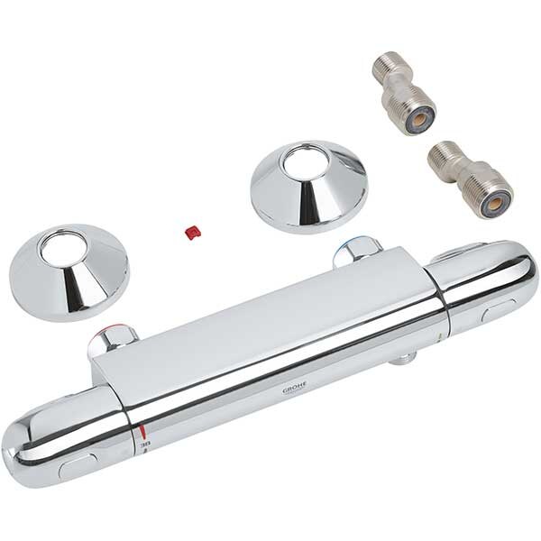 Baterie dus GROHE New Grohtherm 1000 34143003, termostat, metal, crom