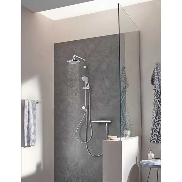 Baterie dus GROHE New Grohtherm 1000 34143003, termostat, metal, crom