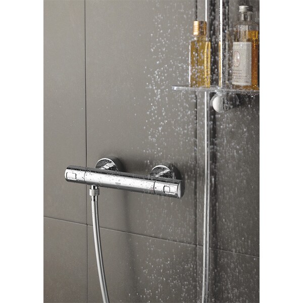 Baterie dus GROHE Precision Joy 34333000, termostat, alama, argintiu