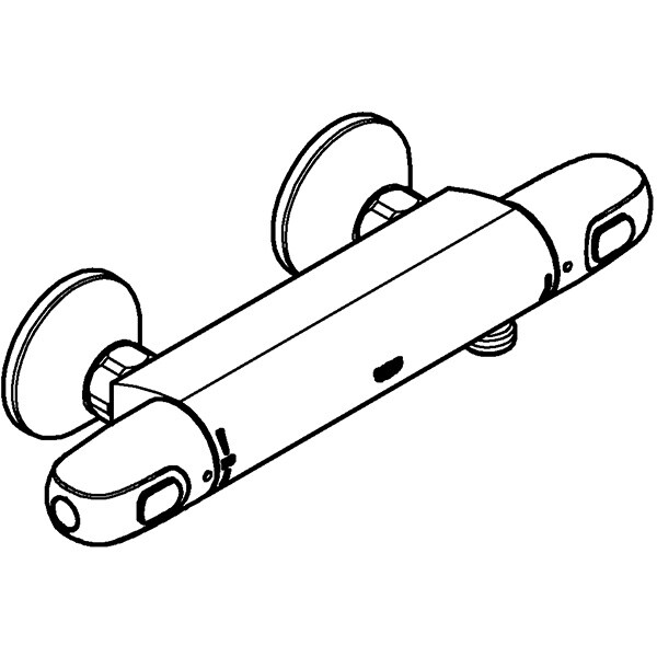 Baterie dus GROHE Grohtherm 1000 34550000, alama, argintiu