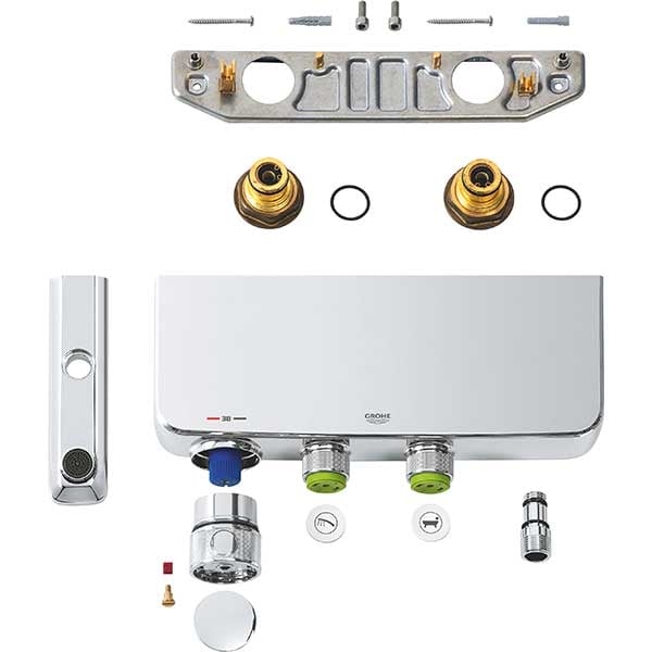 Baterie cada-dus GROHE Grohtherm Smartcontrol 34718000, termostat, metal, crom