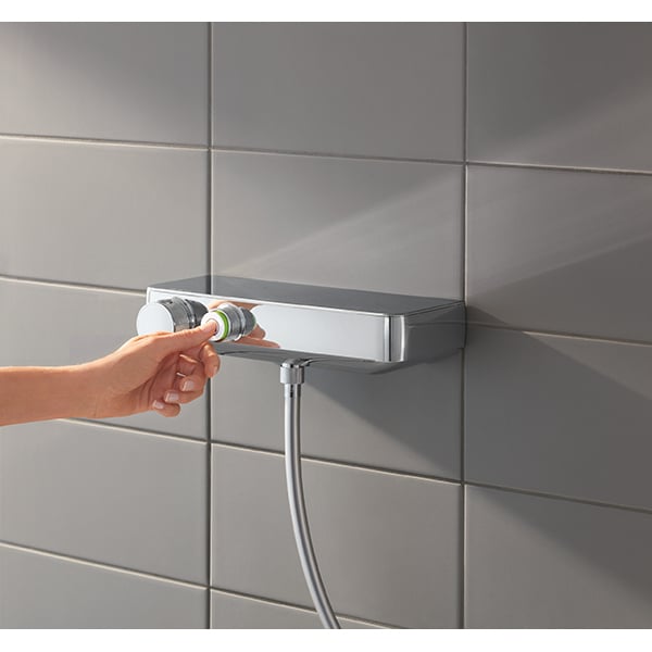 Sistem dus GROHE Grohtherm Smartcontrol 34721000, termostat, 1 functie, argintiu