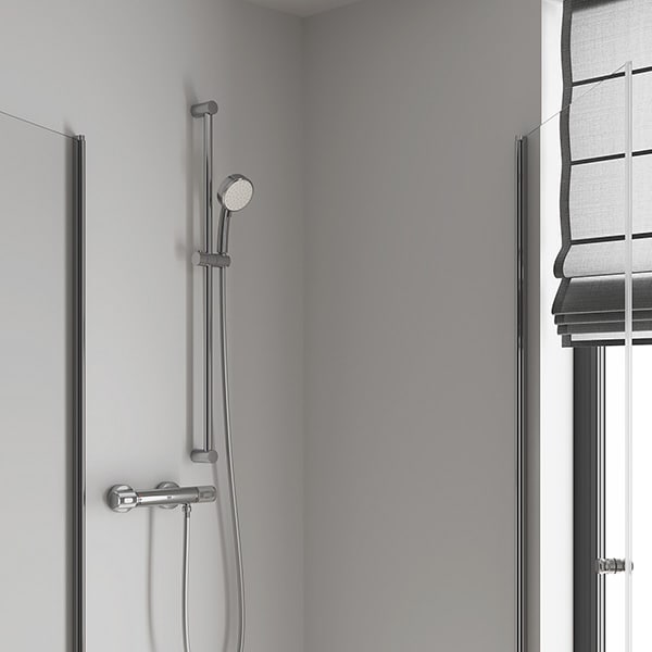 Set baterie dus GROHE Grohtherm 1000 Performance 34784000, termostat, 2 functii, crom