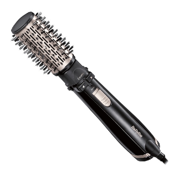 Perie rotativa BABYLISS Beliss AS200E, 1000W, 2 viteze, Invelis Ceramic, negru