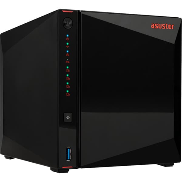 Network Attached Storage ASUSTOR AS5304T, 1.5GHz, 4GB, 4-Bays, negru