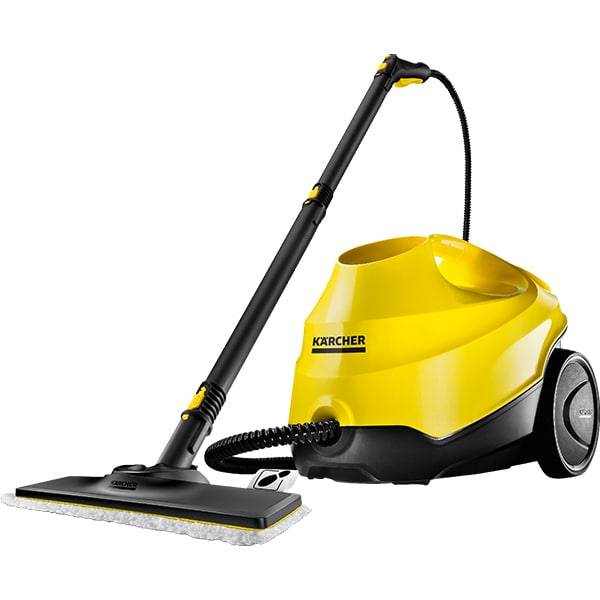 Aparat de curatat cu abur KARCHER SC3 EasyFix Water, 1l, 1900W, galben-negru 