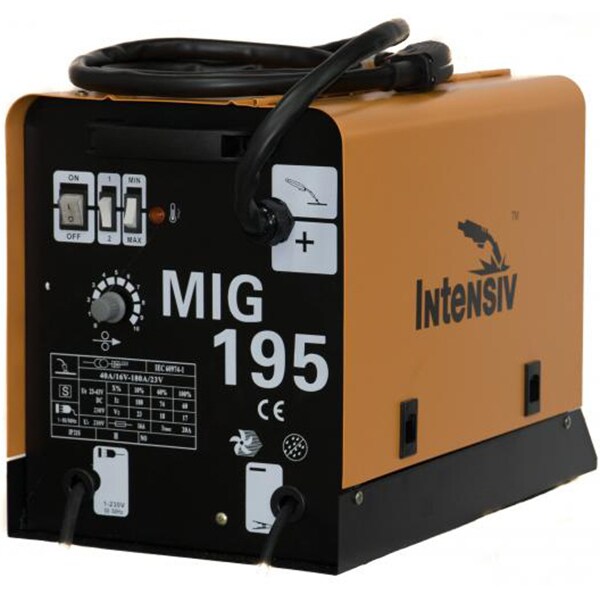 Aparat de sudura tip MIG-MAG INTENSIV MIG 195, 40-180 A, 4.1KW