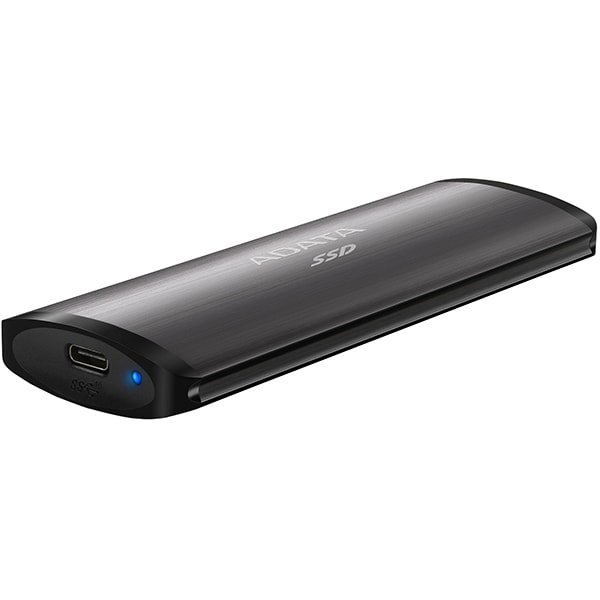 SSD extern ADATA SE760, 1TB, USB 3.2 Gen2 Type-C, titanium-gri