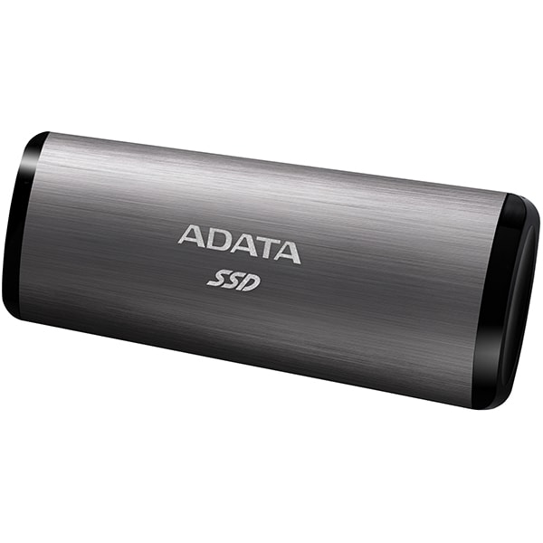 SSD extern ADATA SE760, 1TB, USB 3.2 Gen2 Type-C, titanium-gri