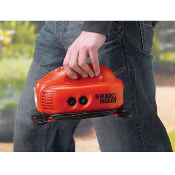 Compresor auto BLACK & DECKER ASI200, 8.27bar, 12V
