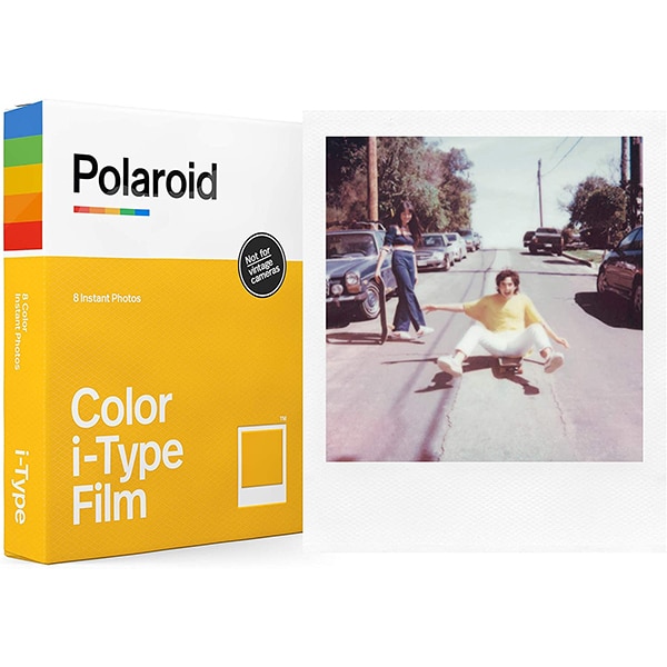 Film original color Polaroid pentru i-Type, 8 buc