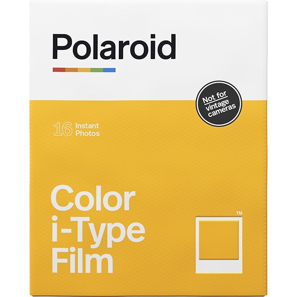 Film original color Polaroid pentru Polaroid i-Type, double pack, 16 buc