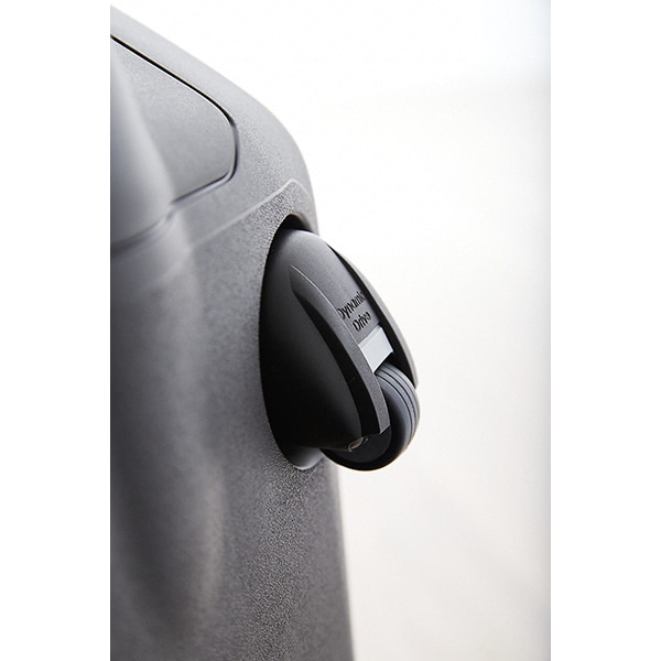 Aspirator fara sac MIELE Blizzard CX1 Comfort EcoLine SKMP3, 2l, 550W, sistem Silence, alb-negru