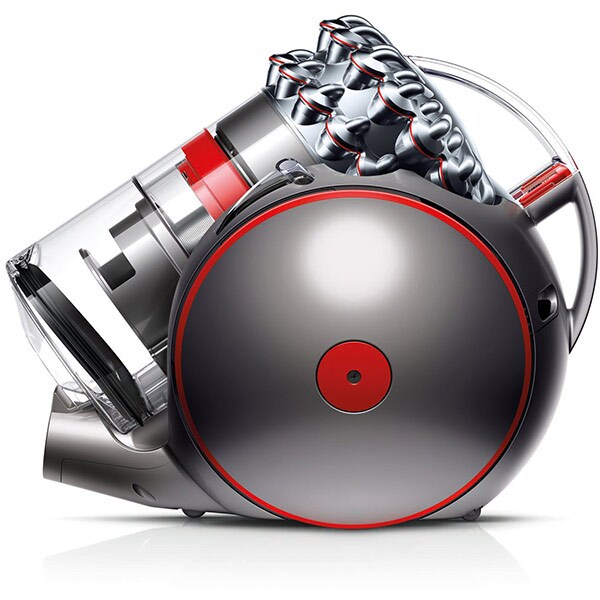 Aspirator fara sac DYSON Cinetic Big Ball Animal Pro 2, 1.5l , 700W, argintiu-rosu