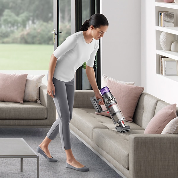 Aspirator vertical DYSON V11 Animal Extra, 0.76l, 29.4V, autonomie max 60 min, sistem de curatare Point&Shoot, mov-argintiu