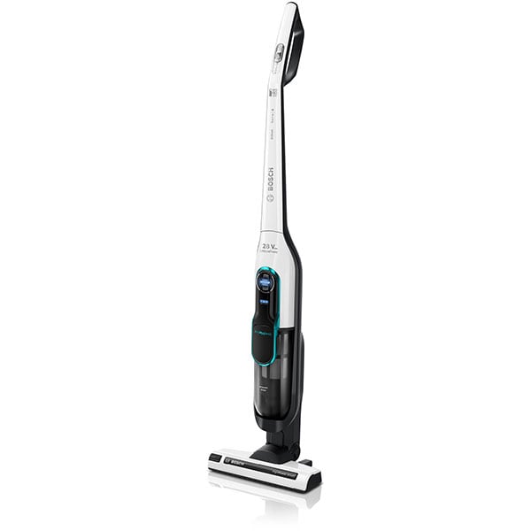 Aspirator vertical BOSCH Athlet ProPower BCH86HYG1, 0.9l, 25.2V, autonomie max 60 min, ProHygienic Filter System, alb-negru